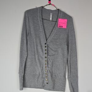 Zenana Outfitters Gray Women's Cardigan